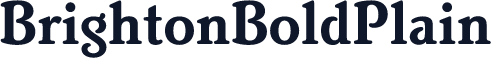 BrightonBoldPlain