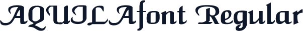 AQUILAfont Regular