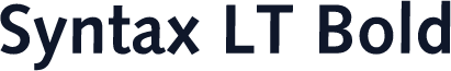 Syntax LT Bold