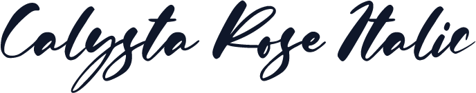 Calysta Rose Italic