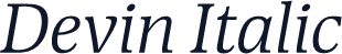 Devin Italic