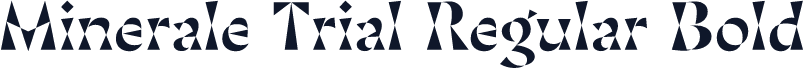 Minerale Trial Regular Bold
