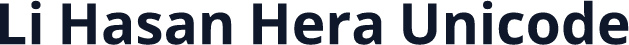 Li Hasan Hera Unicode