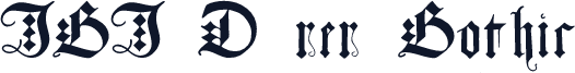 JGJ Dürer Gothic