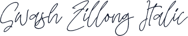 Swash Zillong Italic