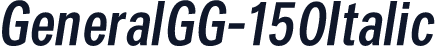 GeneralGG-150Italic