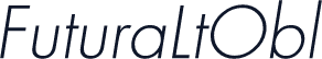 FuturaLtObl