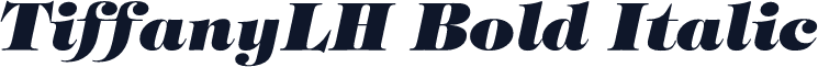TiffanyLH Bold Italic