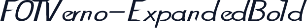 FOTVerno-ExpandedBold