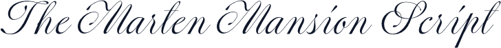 The Marten Mansion Script