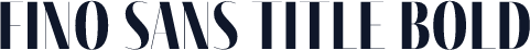 Fino Sans Title Bold