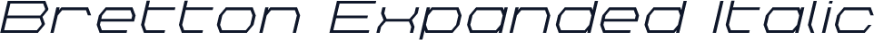 Bretton Expanded Italic