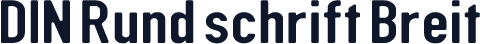 DIN Rund schrift Breit