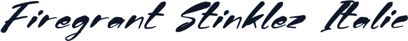 Firegrant Stinklez Italic