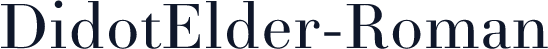 DidotElder-Roman