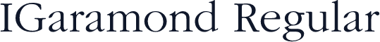 IGaramond Regular