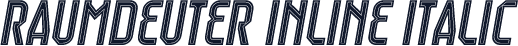 Raumdeuter Inline Italic