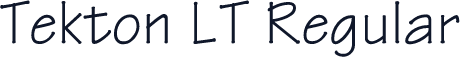Tekton LT Regular