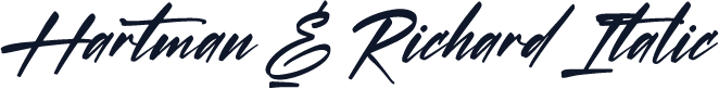 Hartman & Richard Italic