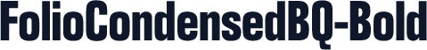 FolioCondensedBQ-Bold