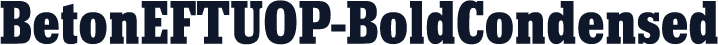 BetonEFTUOP-BoldCondensed