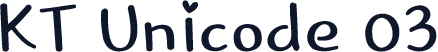 KT Unicode 03