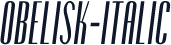 Obelisk-Italic