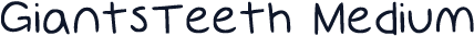GiantsTeeth Medium