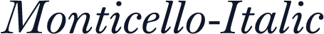 Monticello-Italic