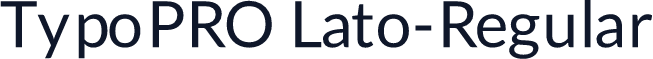 TypoPRO Lato-Regular