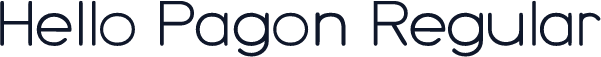 Hello Pagon Regular