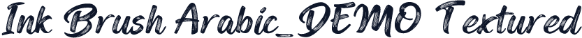 Ink Brush Arabic_DEMO Textured
