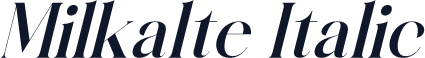 Milkalte Italic