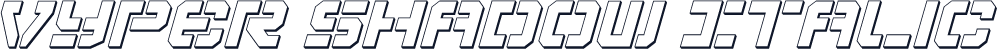 Vyper Shadow Italic
