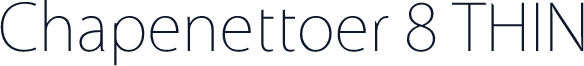 Chapenettoer 8 THIN