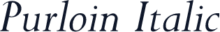 Purloin Italic