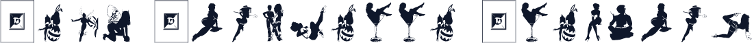 Sexy Silouette Stencils