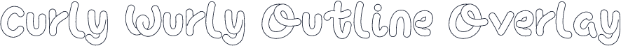Curly Wurly Outline Overlay