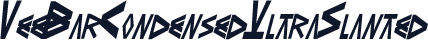 VeeBarCondensedUltraSlanted