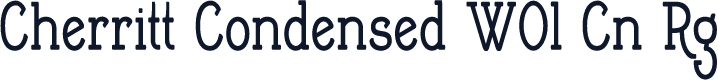 Cherritt Condensed W01 Cn Rg