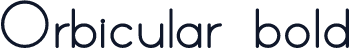 Orbicular bold