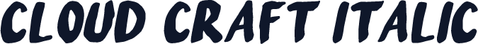 Cloud Craft Italic