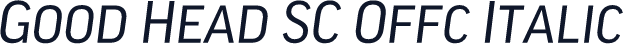 Good Head SC Offc Italic
