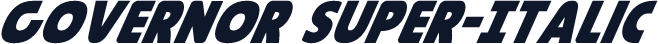 Governor Super-Italic