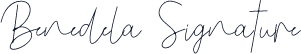 Benedela Signature