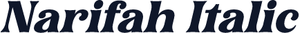 Narifah Italic