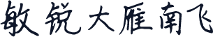 敏锐大雁南飞