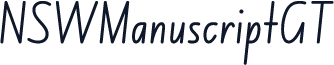 NSWManuscriptGT