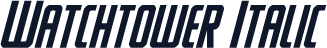 Watchtower Italic