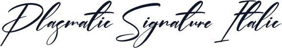 Plasmatic Signature Italic